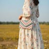 fea36606-10aa-412e-8a96-bd1778d40f0f Meadow Stripe Handcrafted Pastel Beaded Clutch
