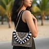 1 Amara Midnight Beaded Clutch