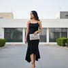 U Beaded Boho Envelope Clutch Bag