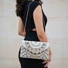 UntitledG Beaded Boho Envelope Clutch Bag