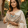 Butterfly Grace Embellished Clutch