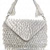 Pearl Cascade Crystal Clutch
