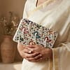 Carnival Bloom Beaded Clutch