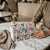 Carnival Bloom Beaded Clutch