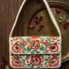 Pomegranate Bloom Beaded Shoulder Bag