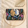 Safari Majesty Beaded Clutch Bag