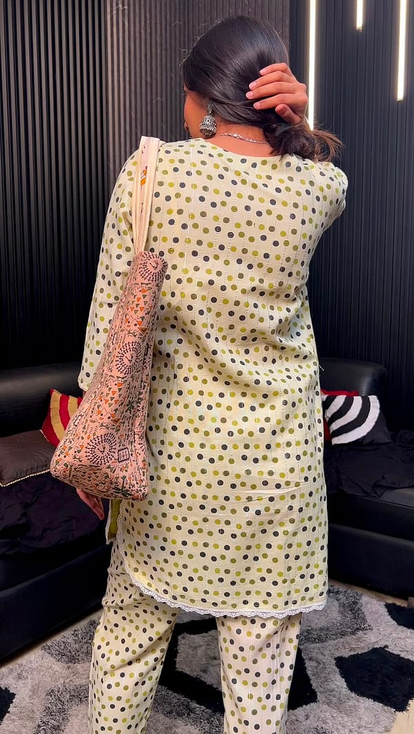 Green Kurta Set