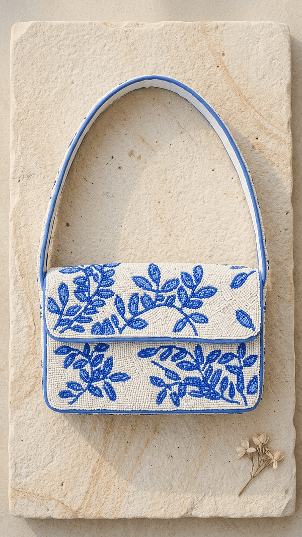 pomelli_photoshoot_image_9_16_0420 (2) Blue Bloom Shoulder Bag