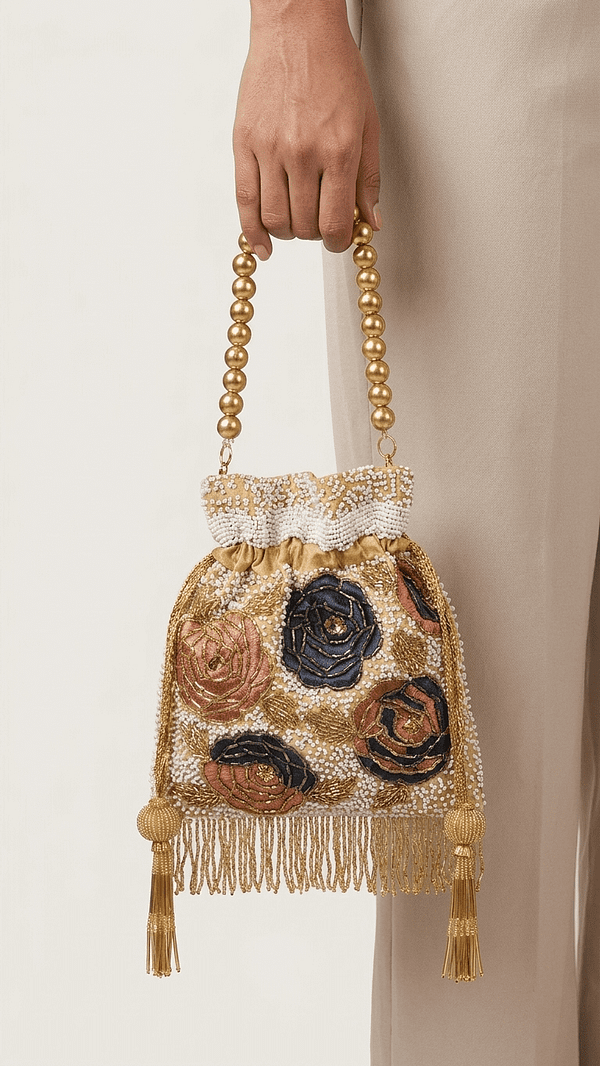 pomelli_photoshoot_image_9_16_0422 (8) Floral Pearl Embroidered Potli Bag