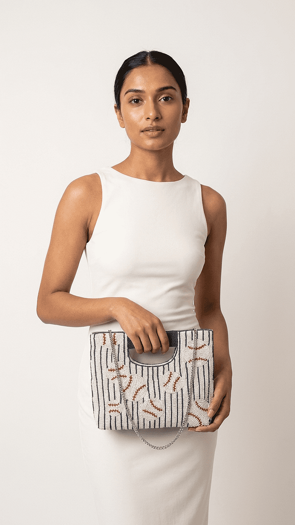 pomelli_photoshoot_image_9_16_0430 (1) Vintage Baseball Beaded Mini Clutch Bag