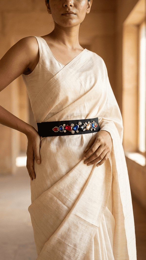 pomelli_photoshoot_image_9_16_0518 (6) Multicolor Crystal Embellished Elastic Waist Belt