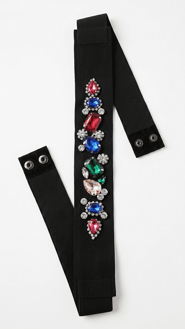 pomelli_photoshoot_image_9_16_0522 (3) Multicolor Crystal Embellished Elastic Waist Belt