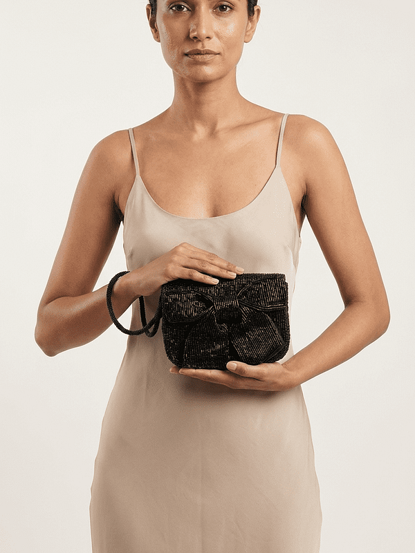 1 (9) The Luxury Heirloom Bow Clutch